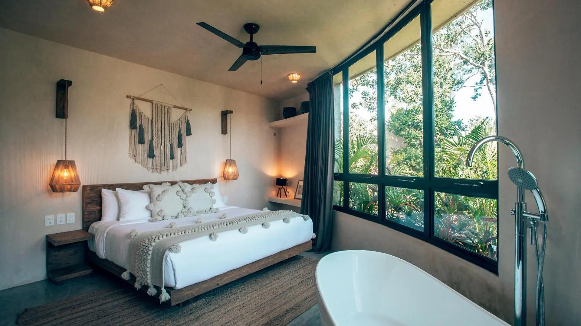 Jungle Rooftop Villa -Priv Pool-Bathtub-Jacuzzi 2A Tulum